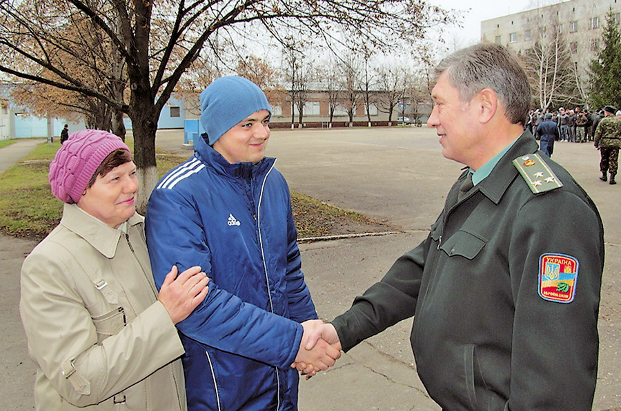 Останні напутні слова. Фото Дмитра ГОРБУНОВА